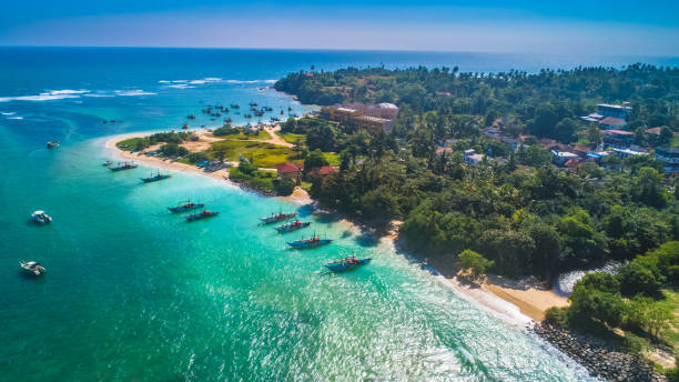 istock Aerial. Weligama, Sri Lanka. 1131909432