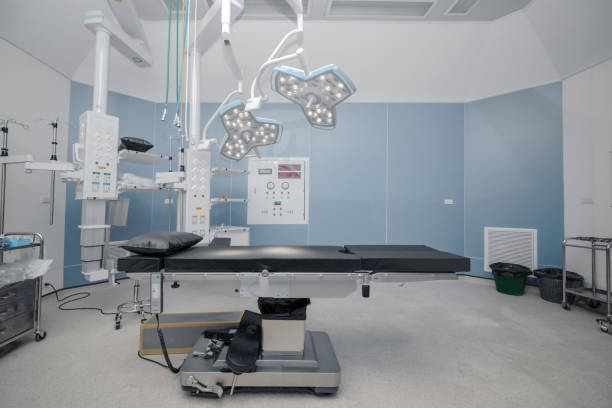 istock background of hospital empty operation room with surgery bed and surgery light 1131912780