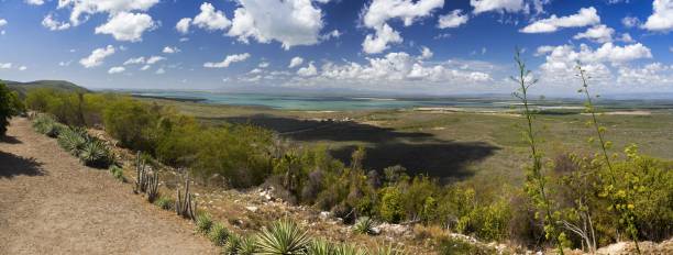 Guantanamo Bay Cuba Wide Panoramic Landscape