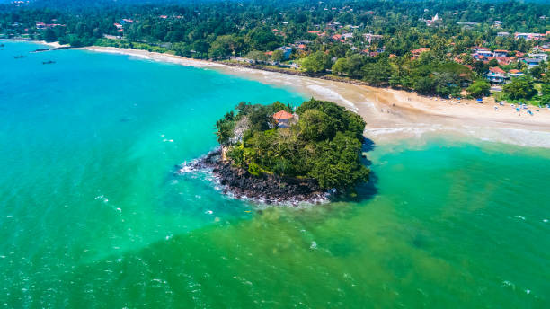 istock Aerial. Weligama, Sri Lanka. 1131914524