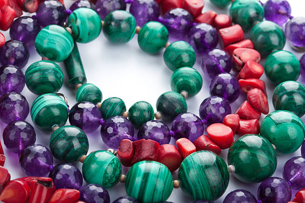 istock colorful natural necklaces 113191900