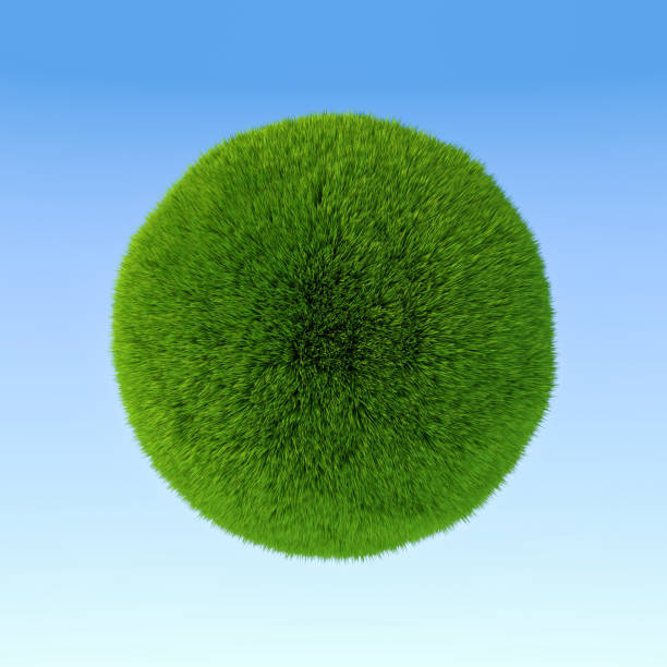 istock Ball of grass, abstract planet concept 1131921211
