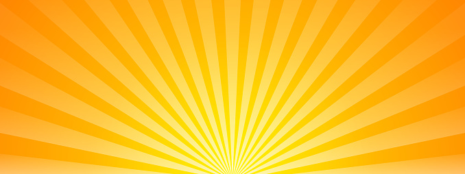 Yellow Sun Ray Background Vector Eps10 Stock Illustration - Download Image  Now - Backgrounds, Yellow, Lens Flare - iStock