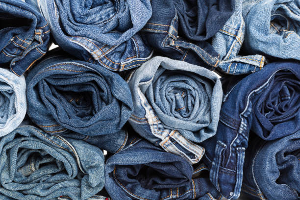 istock Blue jean background .Blue denim jeans texture. Jeans background. Blue torn denim jeans texture.classic nature tone jean.denim jeans texture background with frayed hole, black fabric grunge background 1131947202