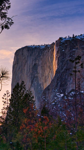 istock Firefall in Yosemite National Park 1131954172