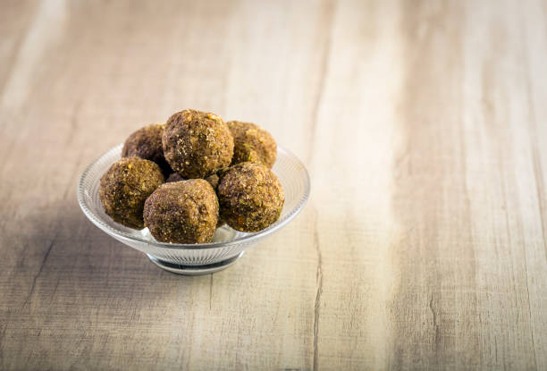 istock Flax seeds pinni - a Punjabi dessert 1131958283