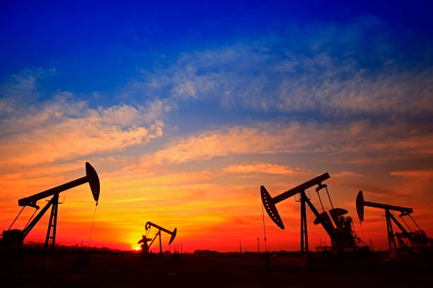 istock The oil pump, industrial equipment 1131961449
