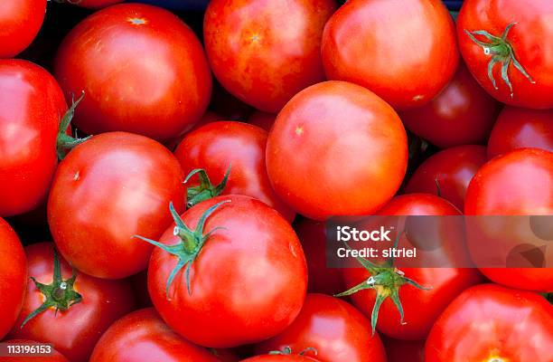 Świeże Czerwone Pomidory - zdjęcia stockowe i więcej obrazów Bez ludzi - Bez ludzi, Dieta, Fotografika