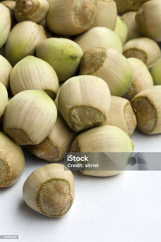 Fresh hazelnuts  Color Image Stock Photo