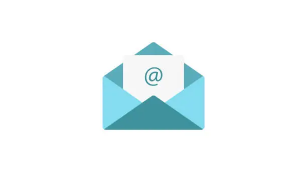 Vector illustration of Email vector flat Icon
