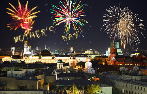 Mother's Day celebration in Moscow