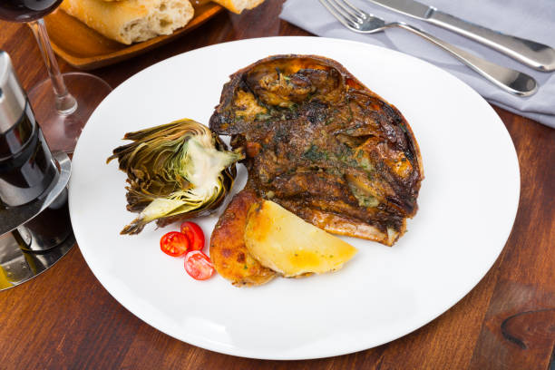 istock Baked head of lamb 1131972946