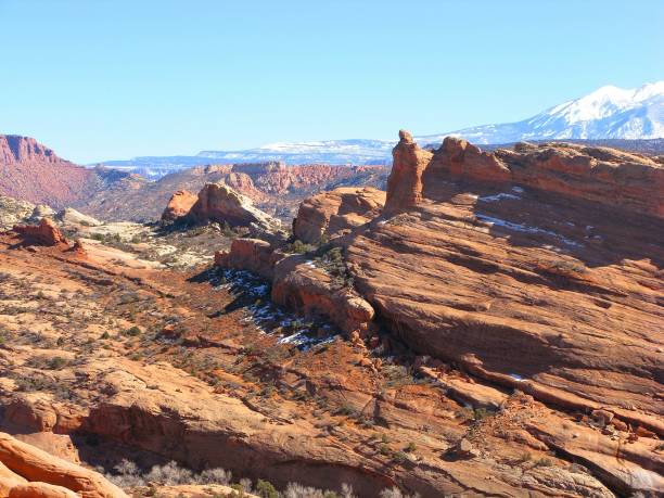 istock Landscape with spectacular sandstone formations in Utah, USA 1131979632