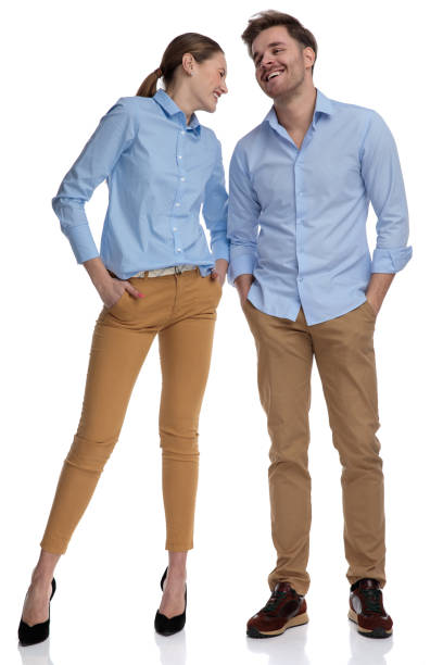 istock laughing young casual couple 1131979635