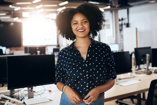 istock I'm always happy to be at work 1131983435
