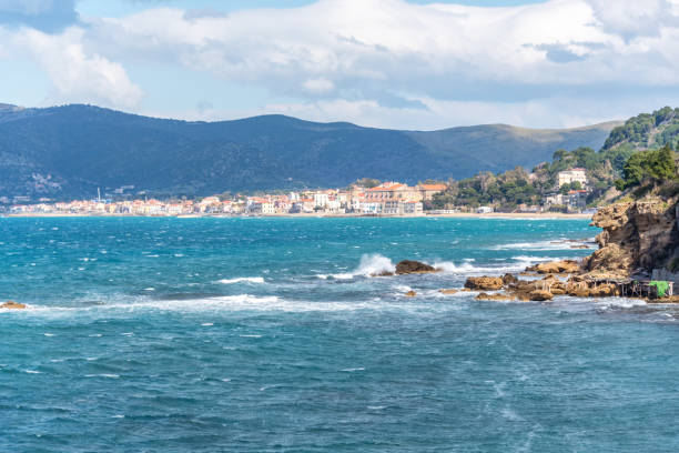 istock Southern Italian Mediterranean Coast on a Windy Day 1131990955