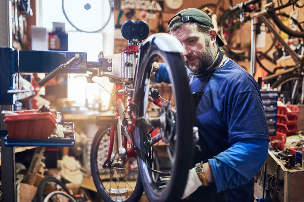 istock He'll take care of all your bicycle maintenance 1131995229