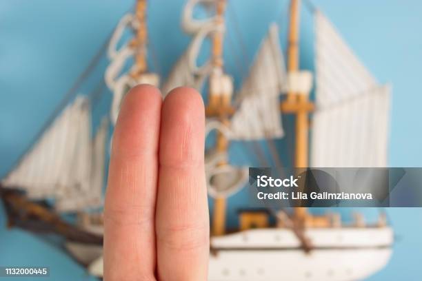 Fingers As Pirate Ship Crew Stock Photo - Download Image Now - Ancient, Animal Body Part, Animal Head