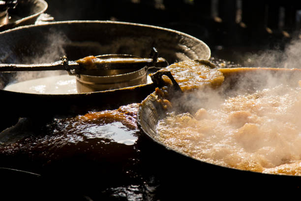 istock Coconut sugar factory in Thailand 1132002502