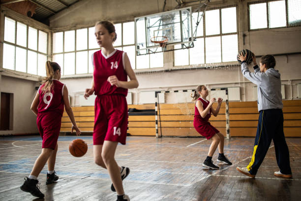 istock Female coach showing some moves 1132010689