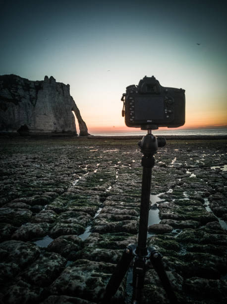 istock Camera in Etretat, France 1132014185