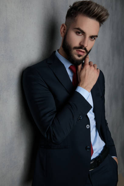 istock sexy young businessman is thinking 1132015898
