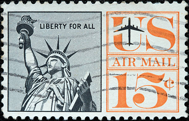istock Statue of Liberty Postage Stamp 113201951