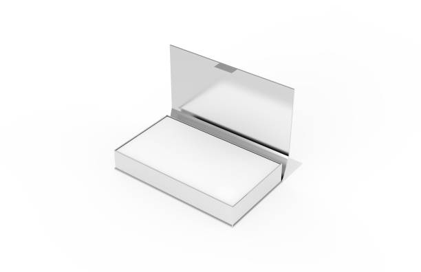 istock Business cards in metallic box 1132019615