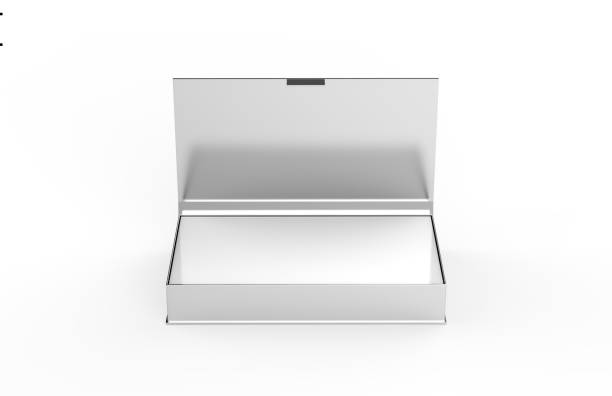 istock Business cards in metallic box 1132020631