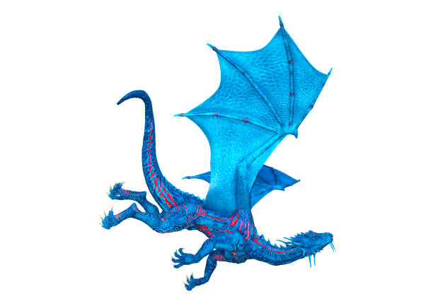 A kite in the shape of animals flying under the blue sky