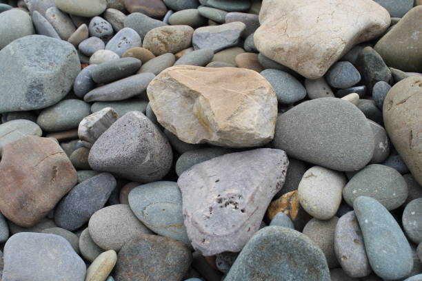 istock Stones on a sea shore 1132022359
