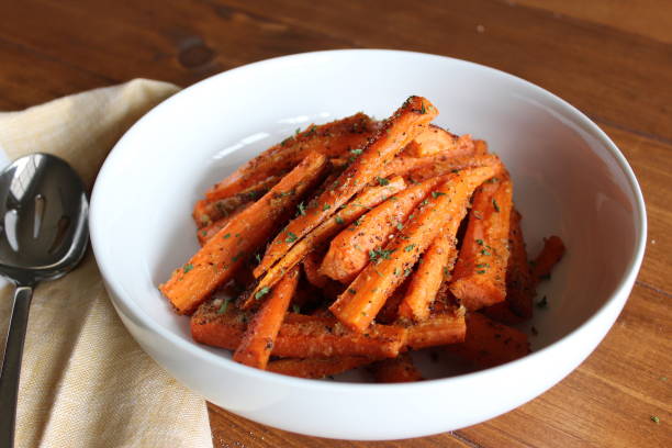 istock Garlic and Parmesan Roasted Carrots 1132034619