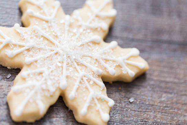 istock Christmas cookies decorated with royal icing. 1132035660