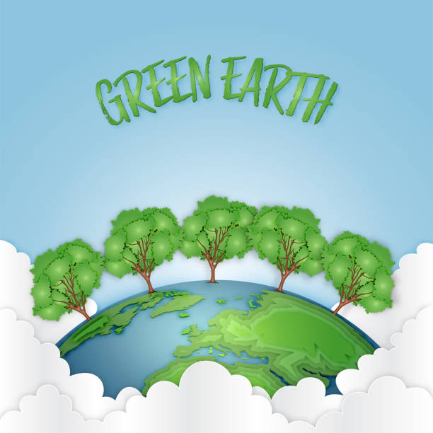 istock Tree of life on the world as Environment and Love the Earth concept. vector illustration. 1132038361