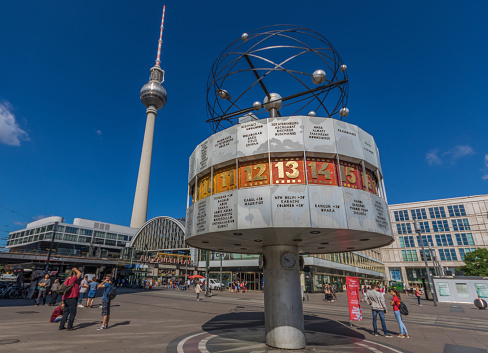 Berlin, Germany - one of the main symbols of the East Germany and the Cold War, Alexanderplatz is still today one of the most recognizable landmarks in Berlin