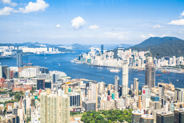 istock Hong Kong Kowloon city skyline 1132046269