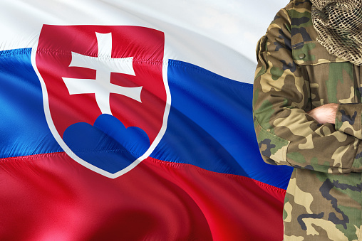 スロバキア軍のテーマ背景に国家の手を振る旗を持つ交配腕スロバキア兵 コントロールのストックフォトや画像を多数ご用意 コントロール
