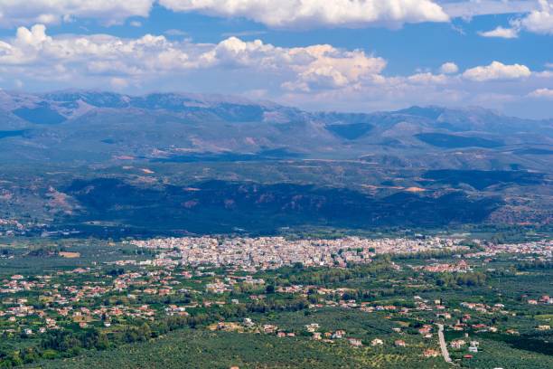 istock beautiful panoramic landscape of the earth from height 1132047895