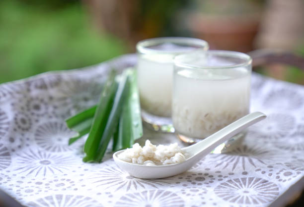 istock Boiled barley water or soup 1132050808