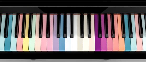 istock colorful piano key board 1132051155