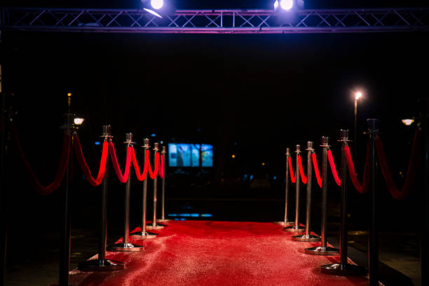 istock Red carpet Vip entrance 1132054429