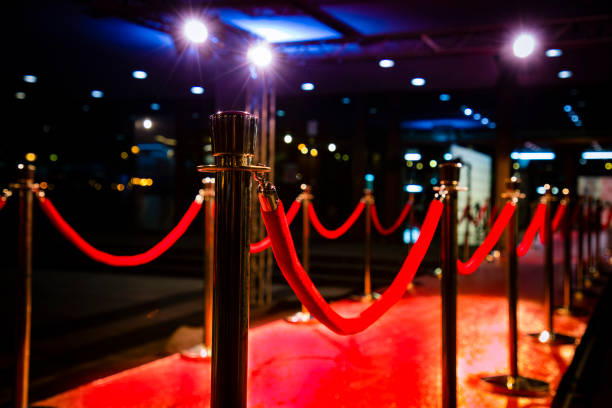 entrada do vip do tapete vermelho - red cloth flash - fotografias e filmes do acervo