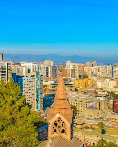 istock Aerial Cityscape, Santiago de Chile 1132055433