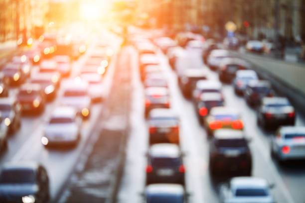 istock Softly blurred photo of roads 1132057309