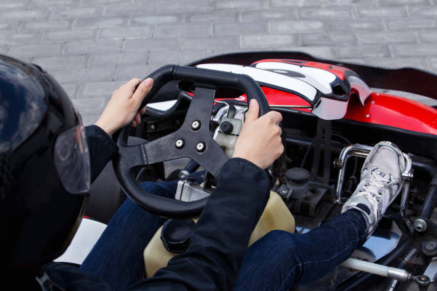 istock carting on a sports track 1132071138