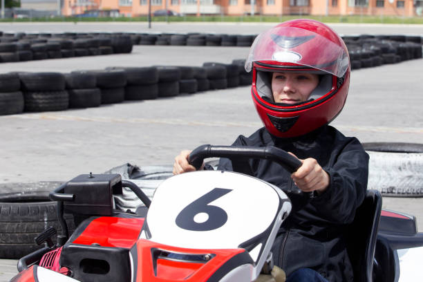 istock carting on a sports track 1132071180