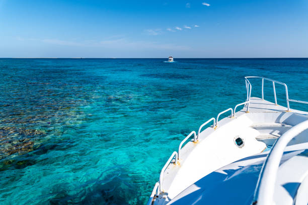 istock Boat cruise to Hamata atoll, Marsa Alam, Egypt 1132071354
