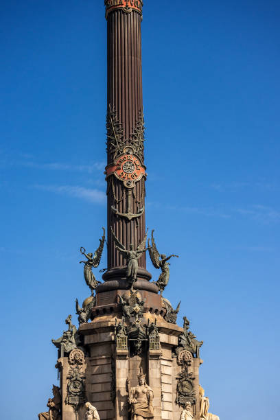 istock Christopher Columbus Monument in Barcelona Spain 1132072996