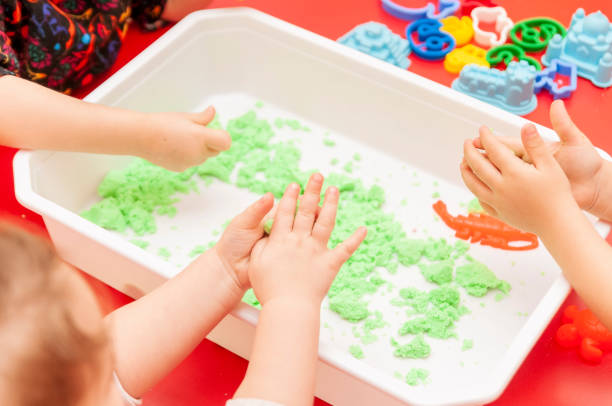 istock Children are Playing at Preschool 1132073608