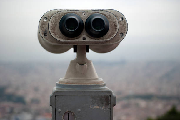 istock background of binoculars or old metal telescopes 1132076952